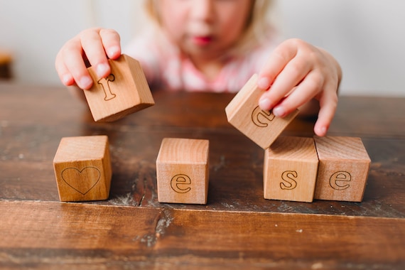 Personalized baby hotsell name blocks