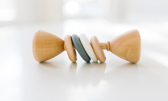 wooden rattle
