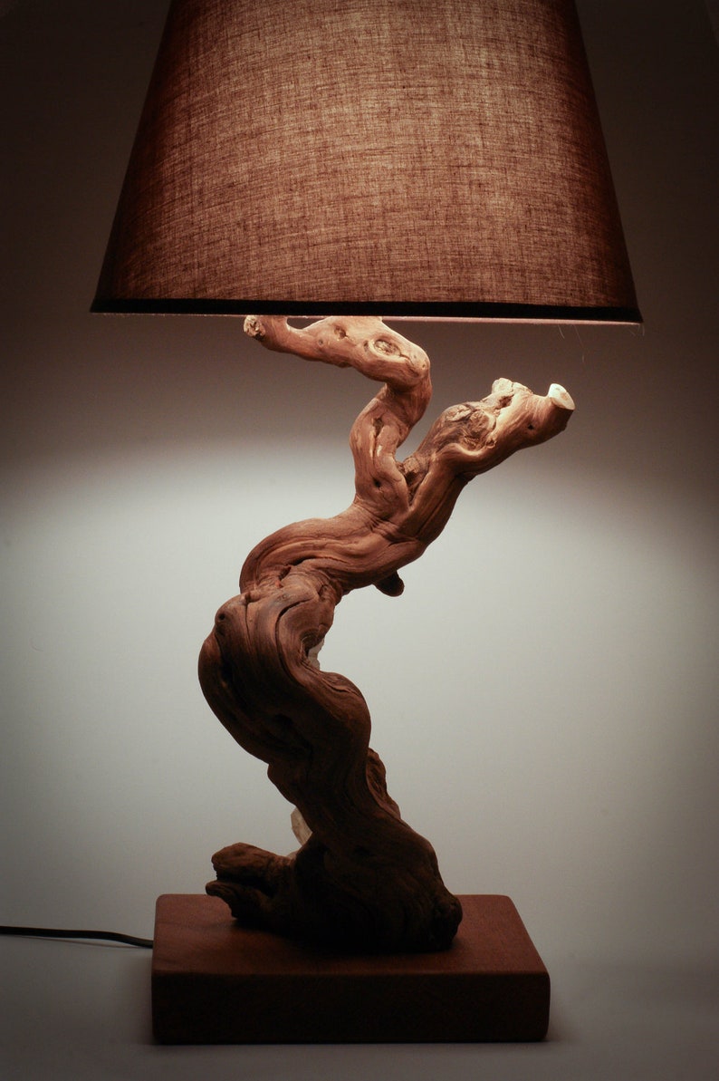 Schwarzer Freitag Cyber Monday luxuriöse Lampe Treibholz | Etsy