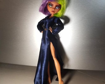 Handmade Doll Dress, Custom Doll Outfit, Fits Monster High FR PP Barbie