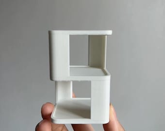 1/6 Modernt Mini Sidobord | Nattduksbord för Dockhusmöbler