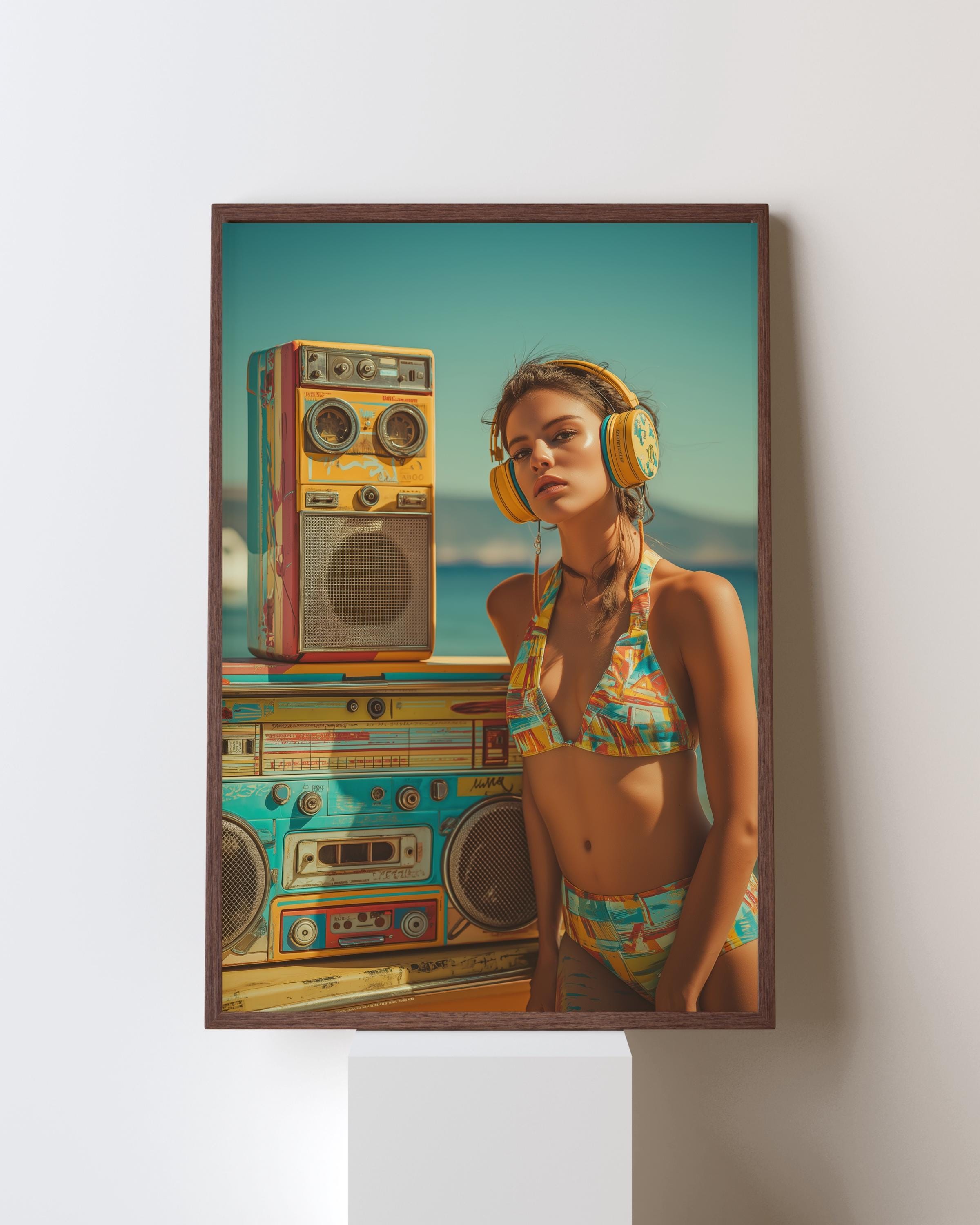 80s bikini poster - Etsy 日本