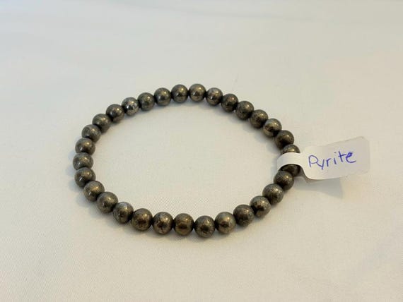 Bracelet de pierre naturelle - Pyrite