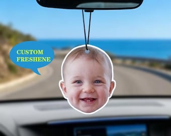 Personalized Air Freshener, Custom Photo car Accessories, Gift pendant for him