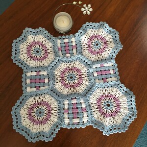 Ice Crystals Doily PDF file