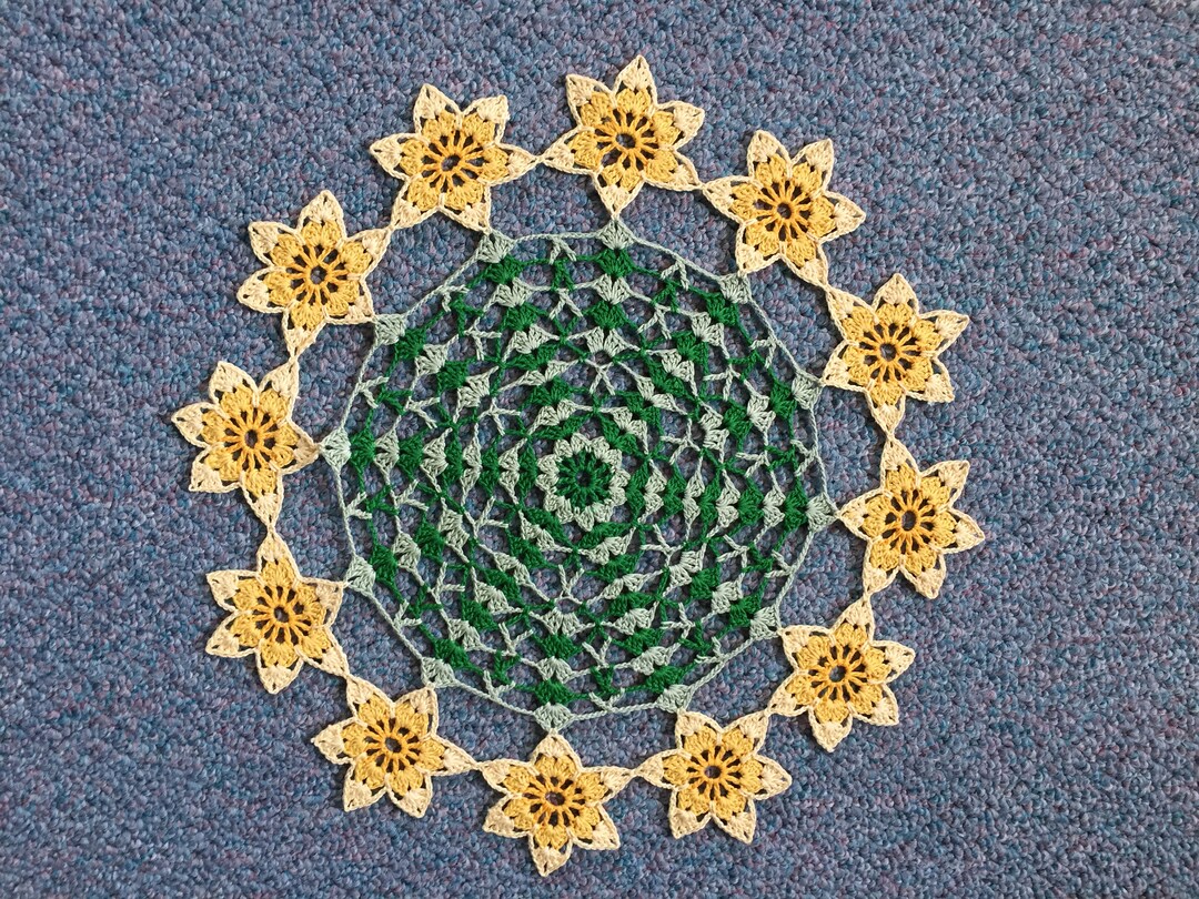 Springtime Doily PDF Pattern File - Etsy