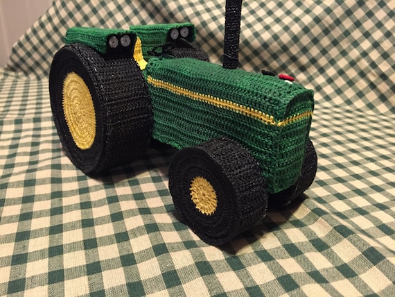 Green Tractor Sculpture PDF file only