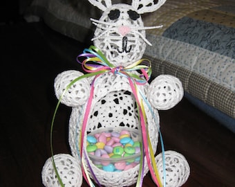 Easter Bunny Candy Dish PDF file not the finished product