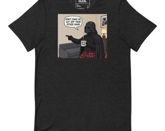 Dad Vader T-Shirt – Funny Father's Day Gift, Dark Humor Tee