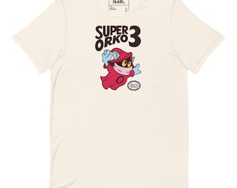 Super Orko 3-shirt, Masters of the Universe 8-bits parodie-T-shirt