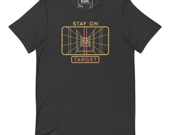 Retro Sci Fi Cockpit Shirt, Geometric Pilot Humor Top