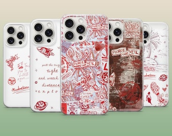 Funda para teléfono Pierce The Veil Misadventures King para iPhone 17Pro, 16, 15, 14, 13, 12, Samsung S26, S25, S24, A56, A16, Pixel 10Pro, 9A