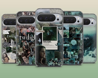 Funda para teléfono Twilight Forks Dark Romance para iPhone 17Pro, 16, 15, 14, 13, 12, Samsung S26, S25, S24, S23Fe, A16, A56, Pixel 10, 9Pro