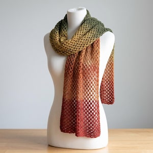 Easy Crochet Shawl, Crochet Scarf, Fall Celebration Shaw PDF Pattern