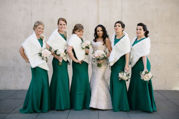 bridesmaids jackets and wraps