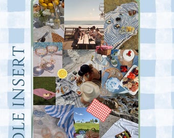 Kindle Paperwhite/ Colorsoft/ Basic Summer Picknick-inzetstuk