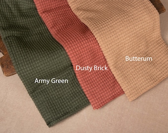 Stretchy Wraps, Newborn, Crochet Waffle Texture, Swaddle, Fall Colors,  Newborn Photography Wraps, Pick One