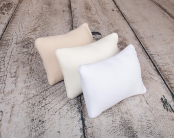 Small Pillow, Newborn Photography Support Prop, Fleece Pillow