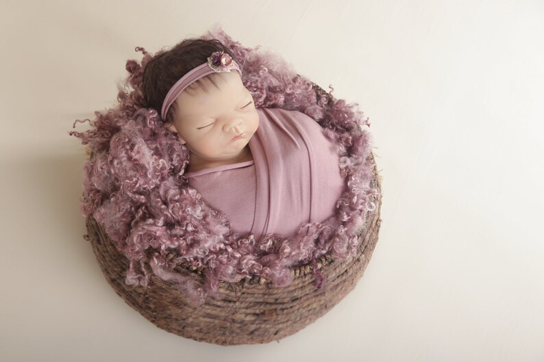 Stretchy Newborn Photography Wraps Mauves 16 X 58 Plus Etsy