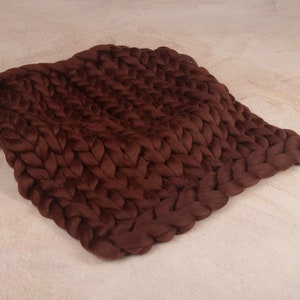 Chunky Knit Blanket Etsy