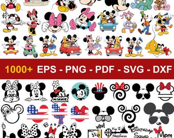 Mickey Mouse SVG Bundle | Mickey Mouse, Sublimation Files Cartoon Bundle , Digital Download | Mickey Mouse PNG
