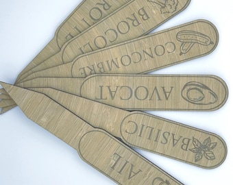 Set of 6 planting markers