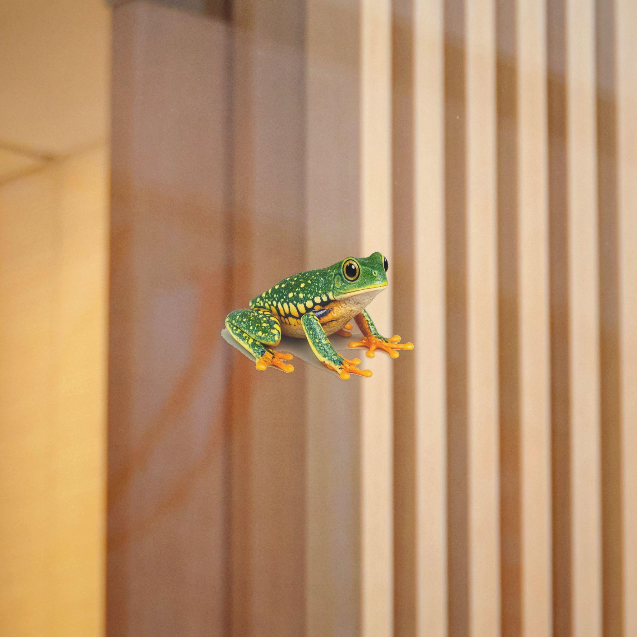 Splendid Sticker DTF Sticker Splendid Leaf Frog Sticker - Etsy