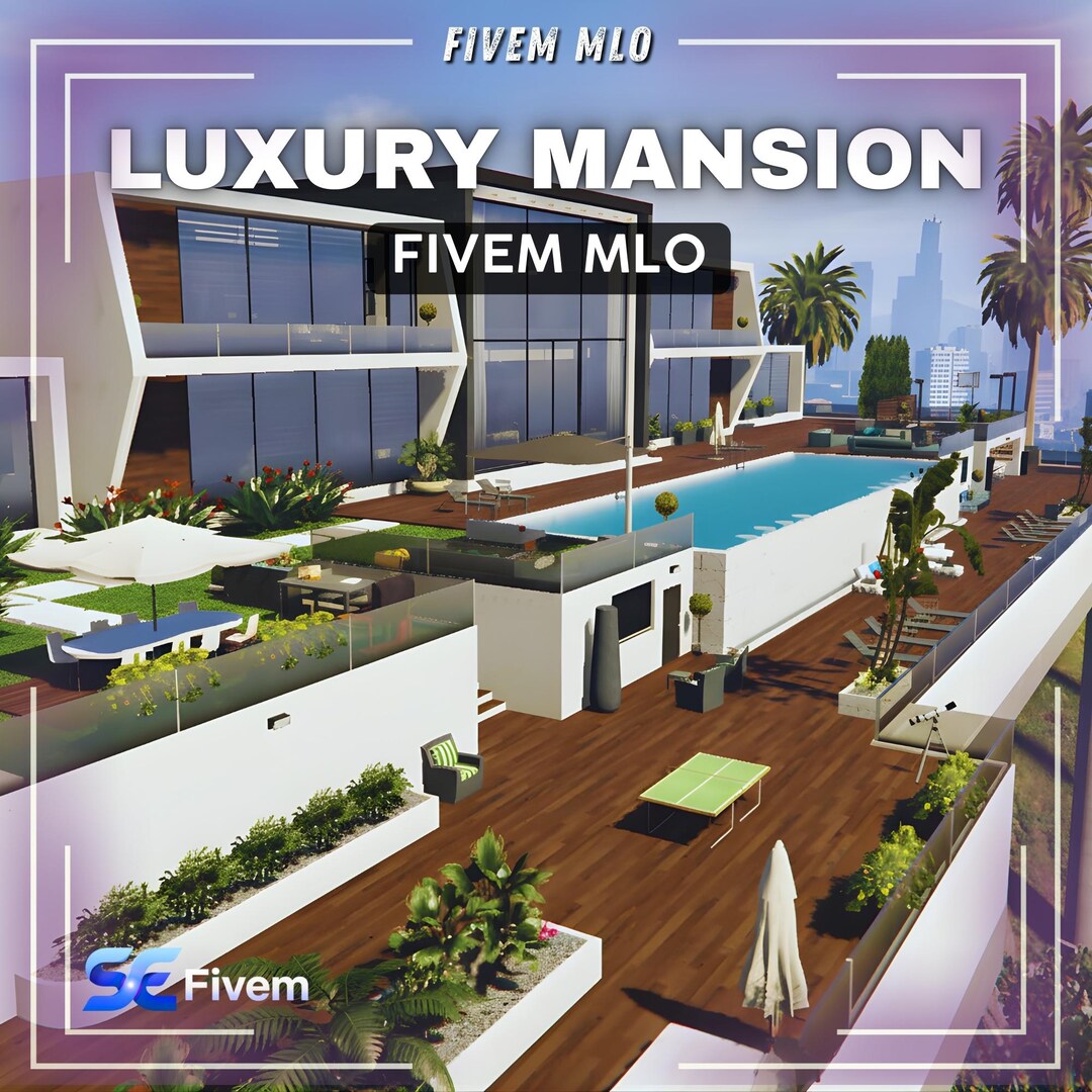 Modern Rp Reference Modern Luxury Mansion MLO for Fivem RP Servers - Etsy Canada