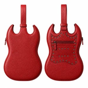 Guitar shaped crossbody bag - Etsy 日本