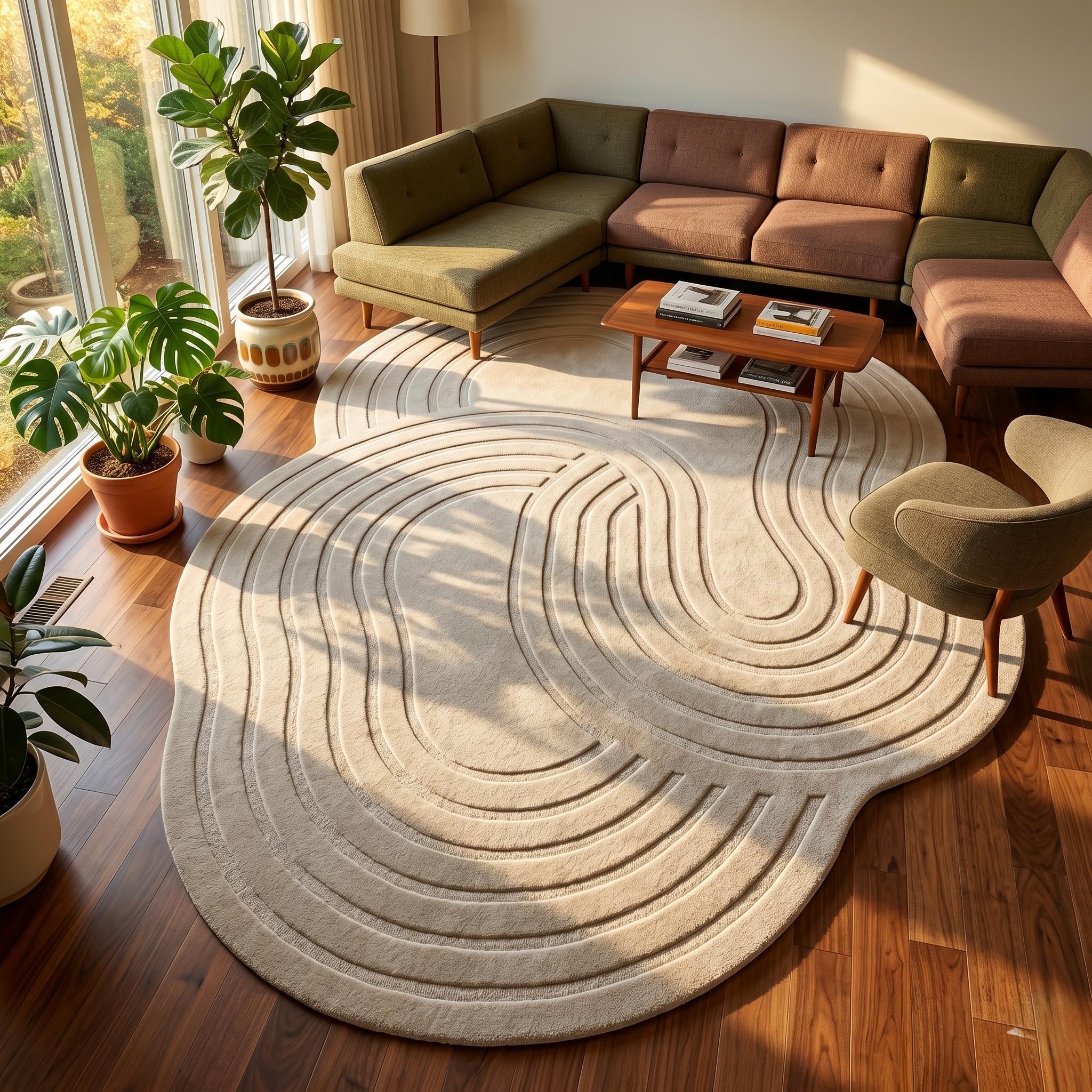 Mid century rug - Etsy 日本