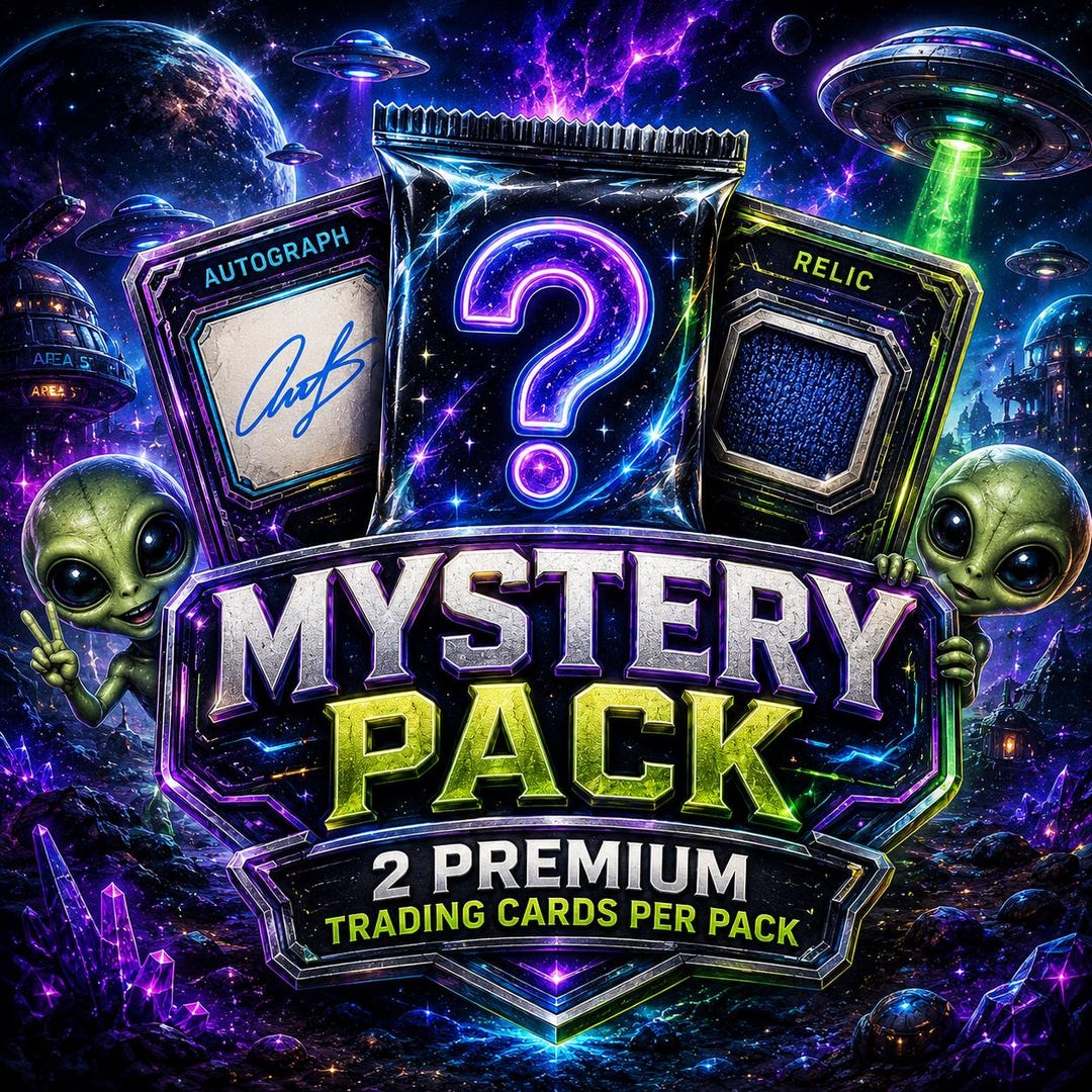Alien Artifacts Trading Card Mystery Pack - Etsy