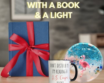 Blind Date with a book, a mug, & a light!