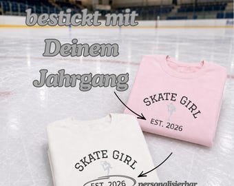 ¡Bordado! Sudadera Skate Girl - personalizable
