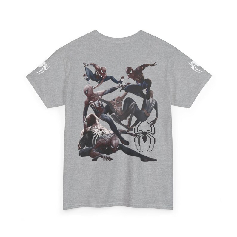 スパイダーマンTシャツ｜スーパーヒーローTシャツ｜コミックスパイダーヒーローグラフィックTシャツ｜男の子へのギフト 画像 7