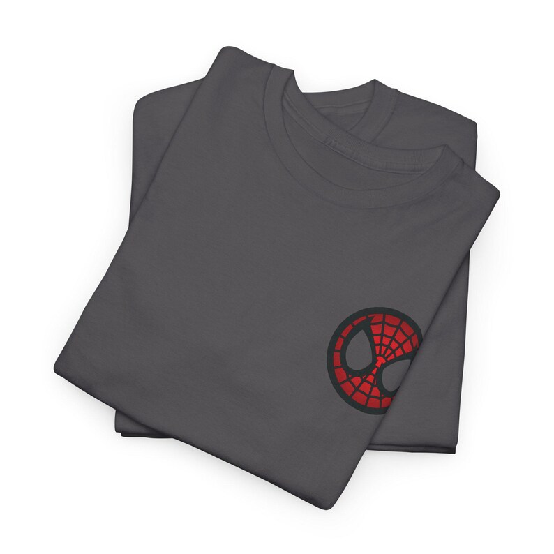 スパイダーマンTシャツ｜スーパーヒーローTシャツ｜コミックスパイダーヒーローグラフィックTシャツ｜男の子へのギフト 画像 2