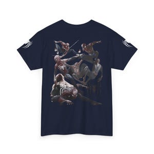 スパイダーマンTシャツ｜スーパーヒーローTシャツ｜コミックスパイダーヒーローグラフィックTシャツ｜男の子へのギフト 画像 17