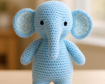 Handmade Newborn Gift, Crochet Animal Plushie for Baby, Tiny Forest Friends Collection, Personalized Nursery Decor, Boho Baby Toy