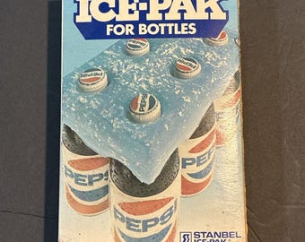 Vintage Pepsi Stabel Ice-Pak for Bottles Collectible Advertising Display