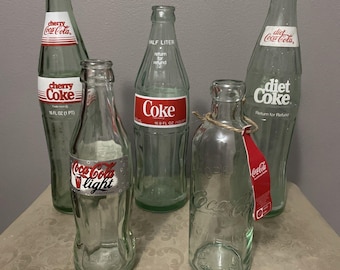 コ*ズ様 コカ・コーラ ライトグリーン ボトル？ 1989年製ヴィンテージ コカ・コーラボトル：グリーンガラス