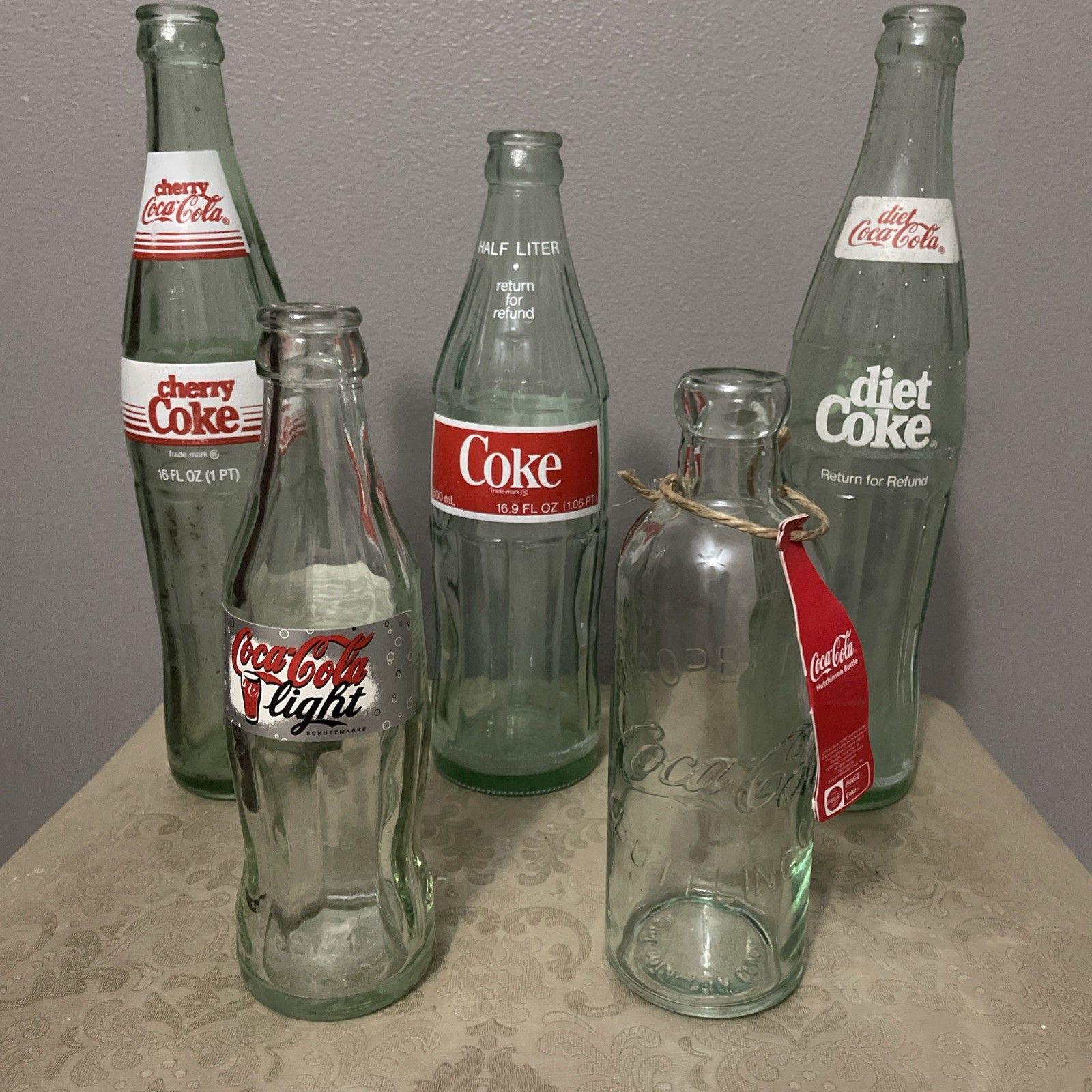 Old glass coca cola bottles - Etsy 日本