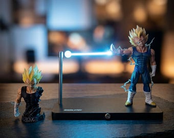 Dragon Ball Vegeta magnetisch led-nachtlampje standbeeld, anime bureaulamp voor verzamelaars, decor manga figuur, DBZ fan cadeau