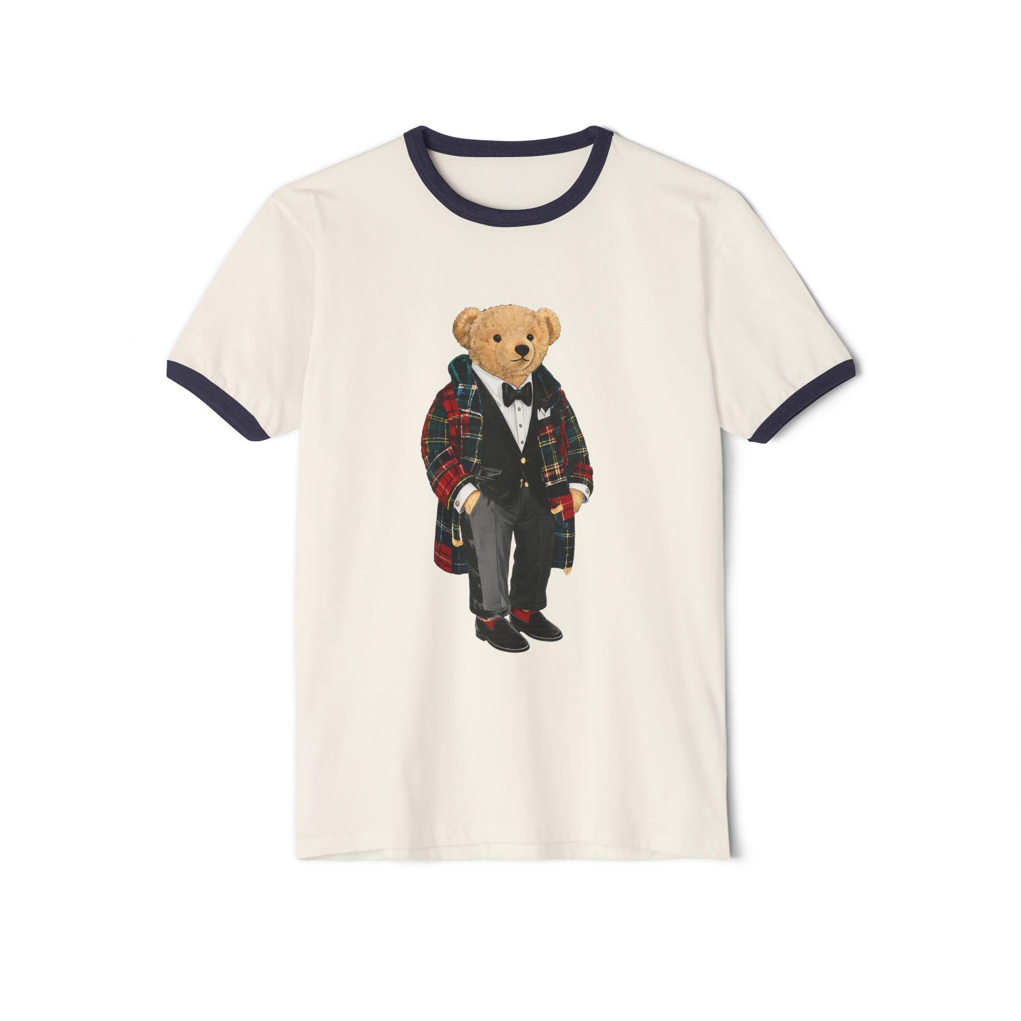Ringer Bear Tee - Etsy