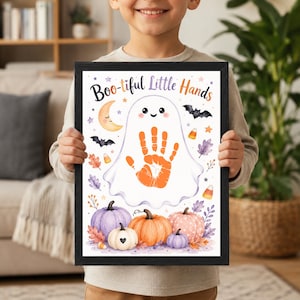 spider handprint template, ghost handprints, halloween spider craft, halloween bat craft, pumpkin toddler craft, trick or treat craft, printable cauldron, halloween project toddlers, october preschool craft, spooky handprint art, halloween classroom craft, printable handprint art, fall printable