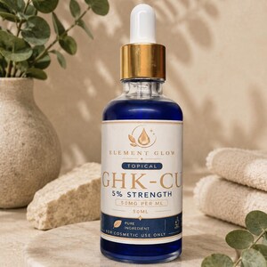 pure topical ghk cu Ghkcu blended with hyaluronic acid BPC-157 and Penis Growth: Scalp Size:1000 mcg/ml - 30 ml x 3