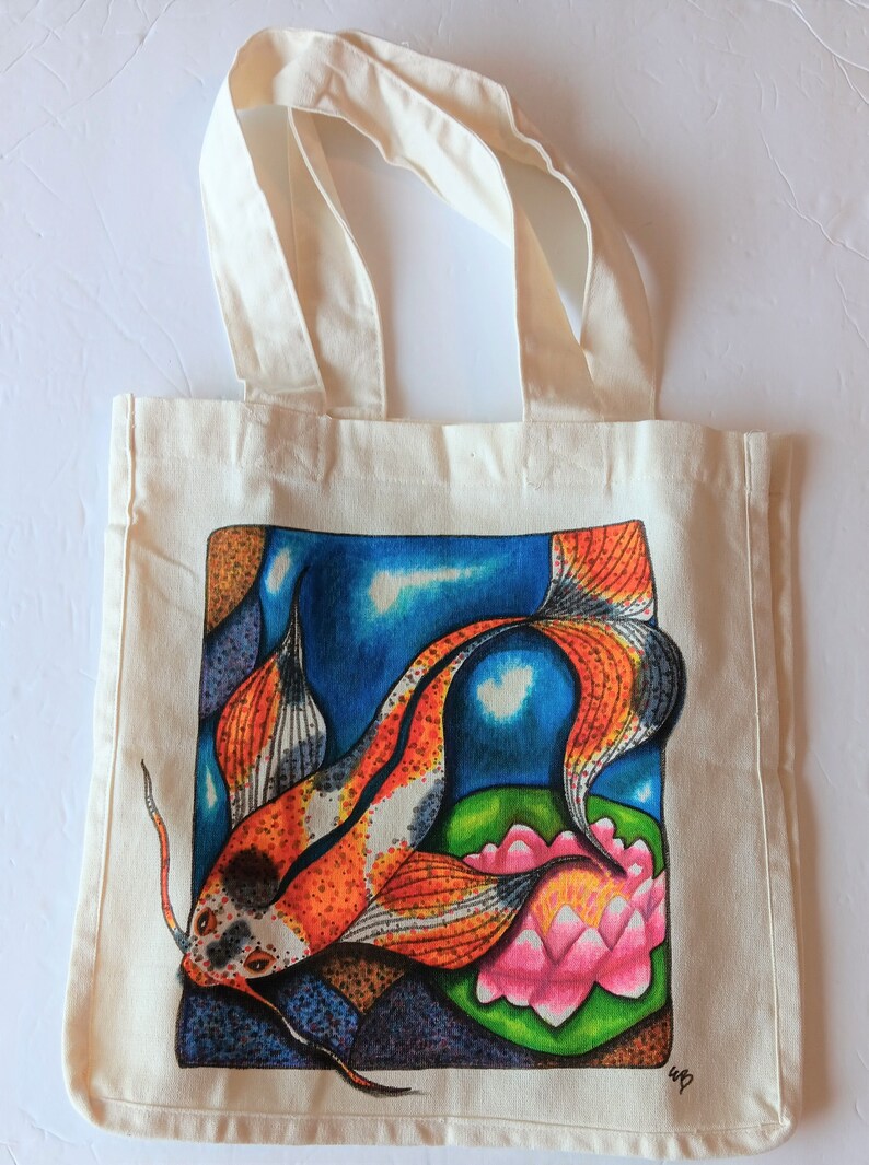CafePress 'To Fish Or Not To Fish' Tote Bag - Natural Canvas Reusable Shopping Bag