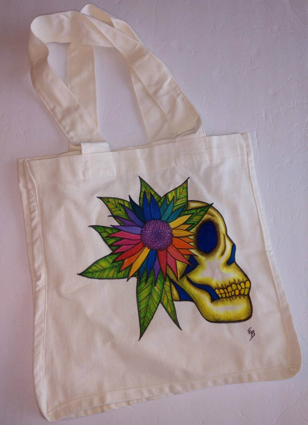 Maplesage Purple Bow Skull Bag main image 1