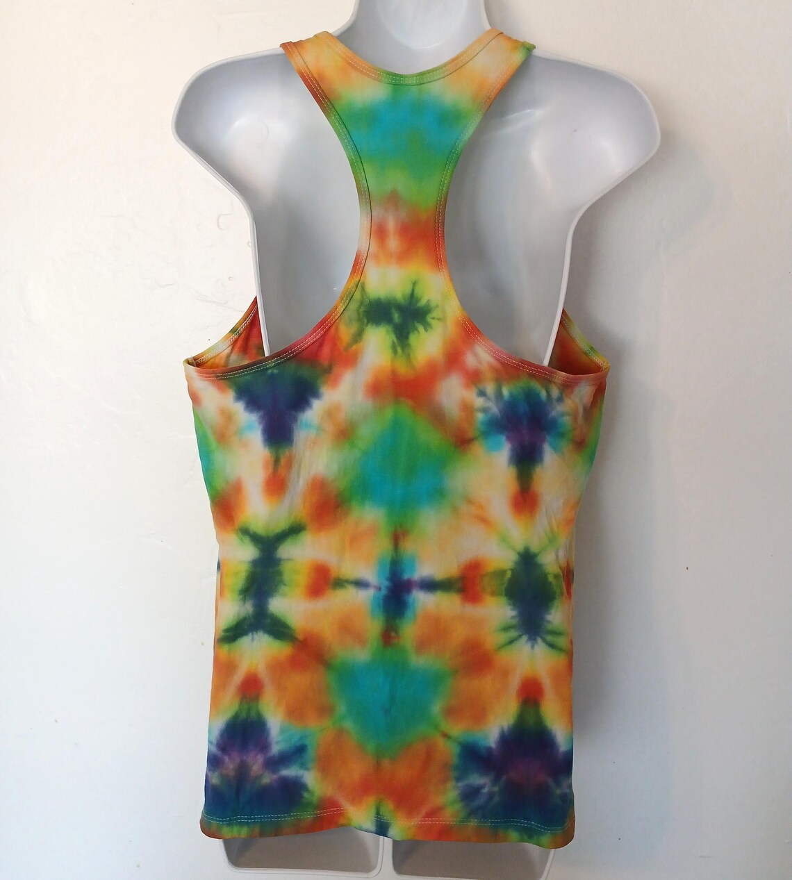 Débardeur Femme Tie Dye Imprimé - Taille M, Style Biz, Sans étiquettes
