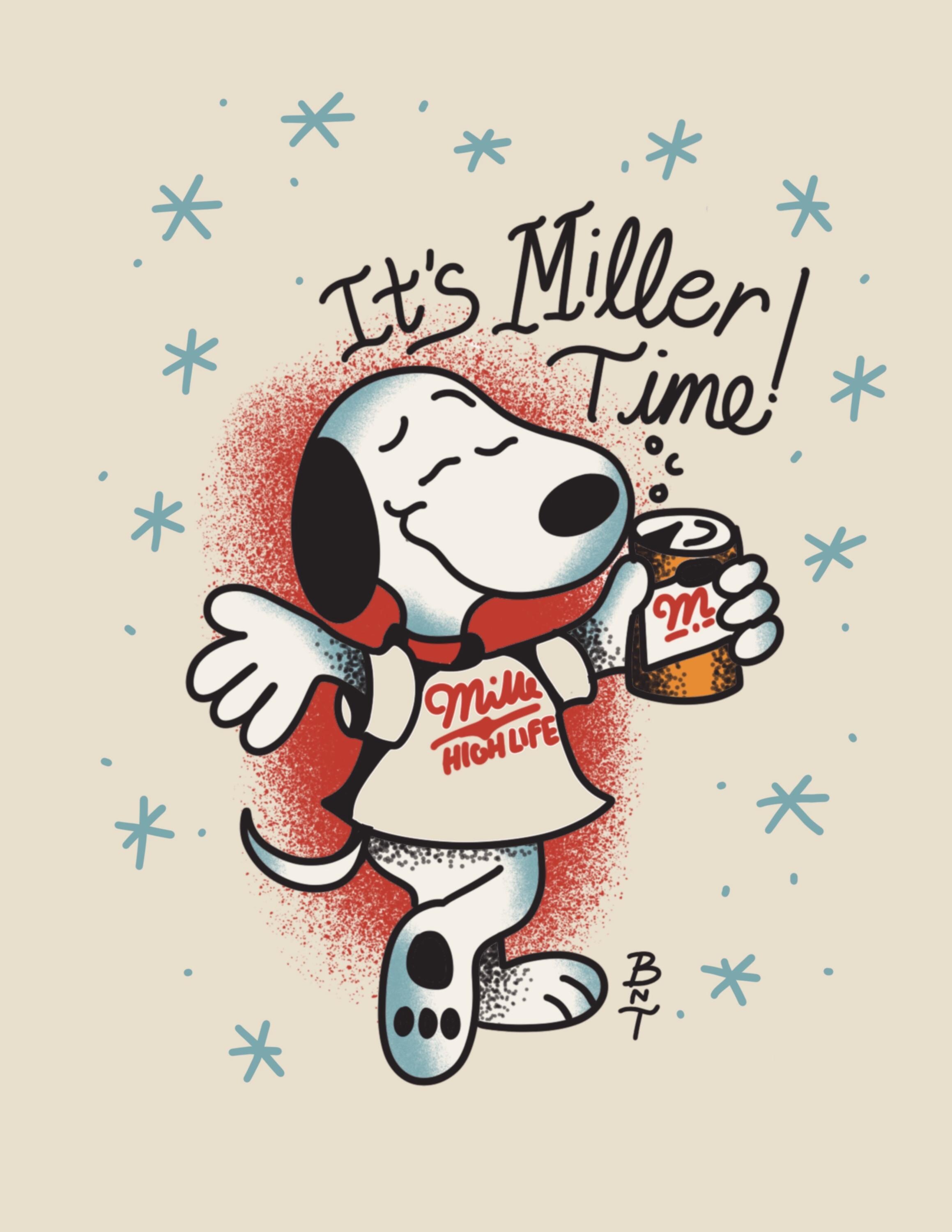 Miller high life beer poster - Etsy 日本