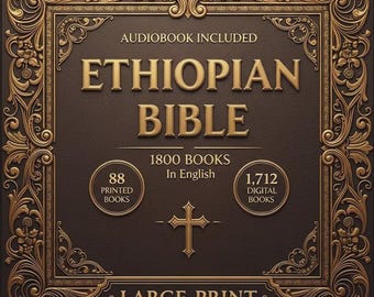 復元版エチオピア聖書 – 88巻＋1,712のデジタル聖句（大活字版）