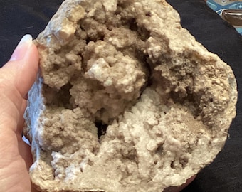 天然ドゥルージークォーツジオード｜2.7ポンド（約1.2kg）の原石標本｜輝く鉱物ディスプレイ｜コレクター向け装飾品